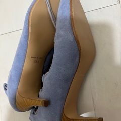 無料　引き取り早い方優先　新品未使用　ポワソンショコラ　パンプス23.5の画像