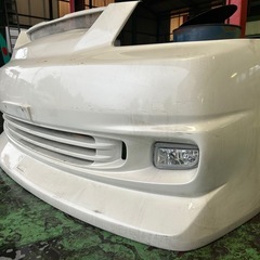 トヨタ　ノア　フロントバンパー　AZR60G バンパー　フォグランプ　純正　自動車 パーツ　宮崎の画像