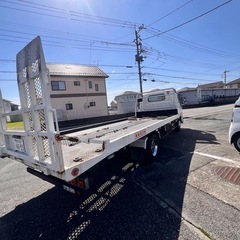 エルフ　アトラス　日産　積載車　長ローング　のって帰れますの画像