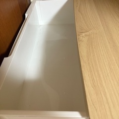 ウッドトップチェスト5段 プラ・衣装ケースの画像