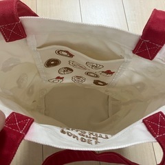 【値下げ‼️】ミスド×ハローキティコラボ　トートバッグの画像