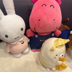 ぬいぐるみ各種の画像