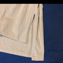 GU ショルダータックノースリーブチュニックT ベージュMの画像