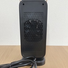 セラミックヒーター　ブラック　小型の画像