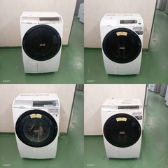 【084】設置まで対応　新生活応援　学生　社会人　単身赴任　ドラム式洗濯機　10㌔ 乾燥機能付きの画像
