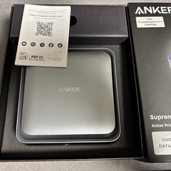 Anker Prime Docking Station 8K対応　5分？使用品の画像