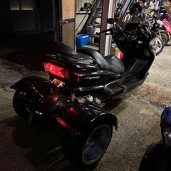 【YAMAHA マジェスティ250】トライクカスタム　三輪 極上　セル一発の画像