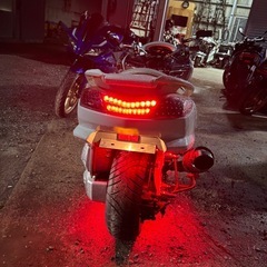 【YAMAHA マジェスティ】4D9 実働　ビシキマ LEDカスタム　ETC付きの画像