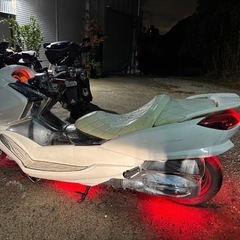 【YAMAHA マジェスティ】4D9 実働　ビシキマ LEDカスタム　ETC付きの画像