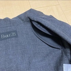 BASILE28 シアージャケット グレー サイズ40 バジーレの画像
