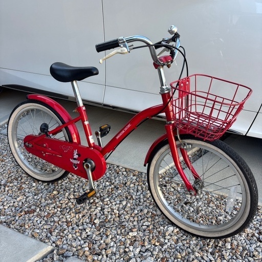 あさひイノベーションファクトリー 18インチ ミニーマウス 子供用