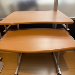 パソコンデスクの画像