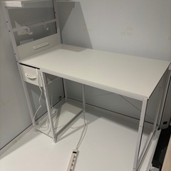 幅100cm×奥行50cm  ゲーミングデスク オフィスチェアの画像