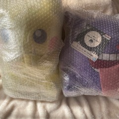受け渡し予定者様決まりました。ポケモンカード　ポケカ　大量　キラキラカードも複数あり　ぬいぐるみ2体(ピカチュウゲンガー)　の画像