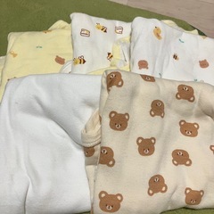 コンビ肌着 5着の画像