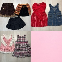 まとめ売り② 100 110 子供服 女の子の画像