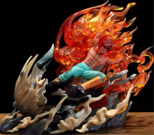 NARUTO ナルト　マイト・ガイvsうちは　マダラ フィギュア 19cm