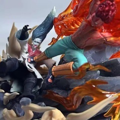 NARUTO ナルト　マイト・ガイvsうちは　マダラ フィギュア 19cmの画像