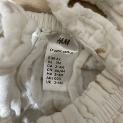 GAP H&M 3点セット 女の子ベビー 70の画像