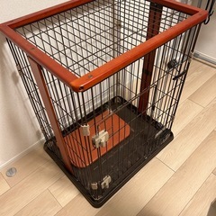 猫小型犬ゲージの画像