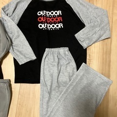 outdoor 長袖　パジャマ　160センチの画像