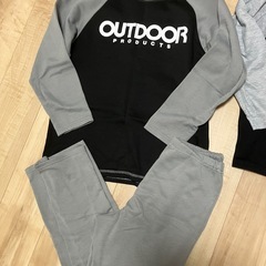outdoor 長袖　パジャマ　160センチの画像