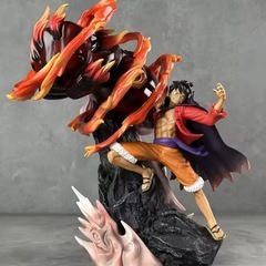 ONE PIECE モンキー・D・ルフィ ギア4 火拳エフェクト フィギュアの画像