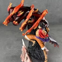 ONE PIECE モンキー・D・ルフィ ギア4 火拳エフェクト フィギュアの画像