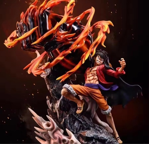 ONE PIECE モンキー・D・ルフィ ギア4 火拳エフェクト フィギュア