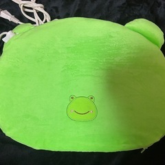 アニマルホットクッション かえる(開封済)の画像