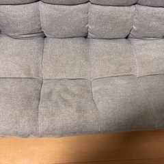 予定者確定リクライニングソファ　2人掛け　無料で差し上げます。の画像