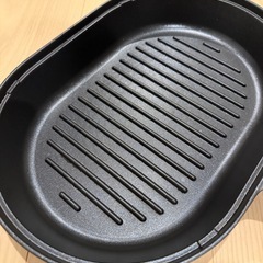 使用回数10回以下の魚焼きフライパン　楕円形で長尺な魚も安心。の画像
