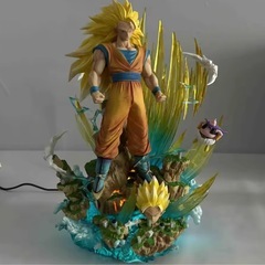 【LED発光】ドラゴンボール ベジット 超サイヤ人3 フィギュア 魔人ブウ戦の画像