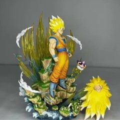 【LED発光】ドラゴンボール ベジット 超サイヤ人3 フィギュア 魔人ブウ戦の画像