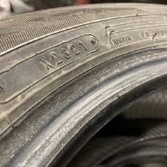 ダンロップ 155/65R14 4本 スタッドレスタイヤ中古 軽自動車ににの画像