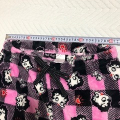 Betty Boop ベティーブープ フリース パジャマパンツの画像