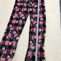 Betty Boop ベティーブープ フリース パジャマパンツの画像