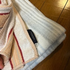 タオルケット　2枚の画像