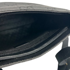 GUCCI グッチ GG柄 ショルダーバッグ ブラック ナイロンの画像