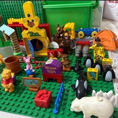 LEGO デュプロ プーさん リトルロボット 動物園 大量 まとめ売り 基板付きの画像