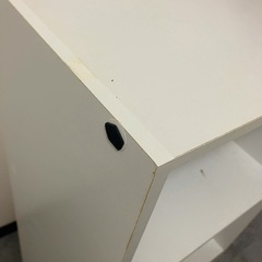 3段カラーボックス【白】の画像