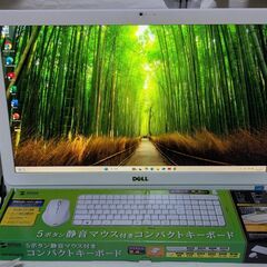 🎃一体型PC🌟大画面🌟DELL🌟Inspiron3277🌟白🌟Win11🌟Office2021🌟すぐに使えるSETの画像