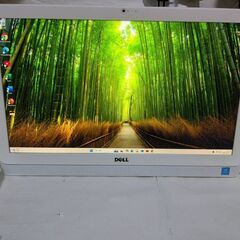 🎃一体型PC🌟大画面🌟DELL🌟Inspiron3277🌟白🌟Win11🌟Office2021🌟すぐに使えるSETの画像