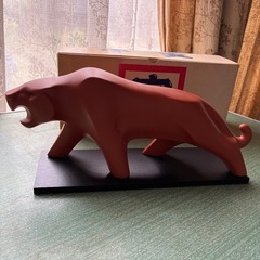 昭和レトロな置物　寅　干支の画像