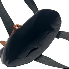 BaK キャンバス トートバッグ ブラック ミニサイズの画像