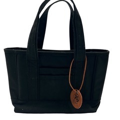 BaK キャンバス トートバッグ ブラック ミニサイズの画像