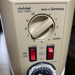 トヨトミオイルヒーター中古品ジャンク②の画像