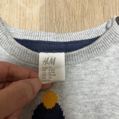 ⭐︎受渡し決定⭐︎H&M 70 80 ニット　赤ちゃん　子供服の画像