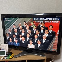 シャープ　液晶テレビ中古の画像