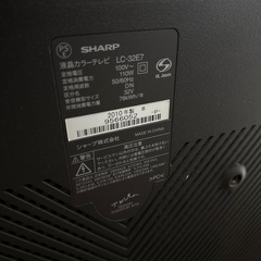 シャープ　液晶テレビ中古の画像